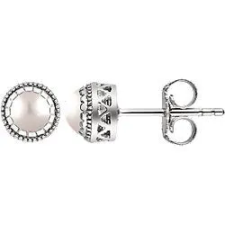 14K Gold Birthstone Earrings