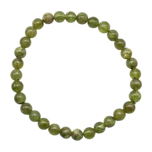 Bracelet Peridot A  6 mm