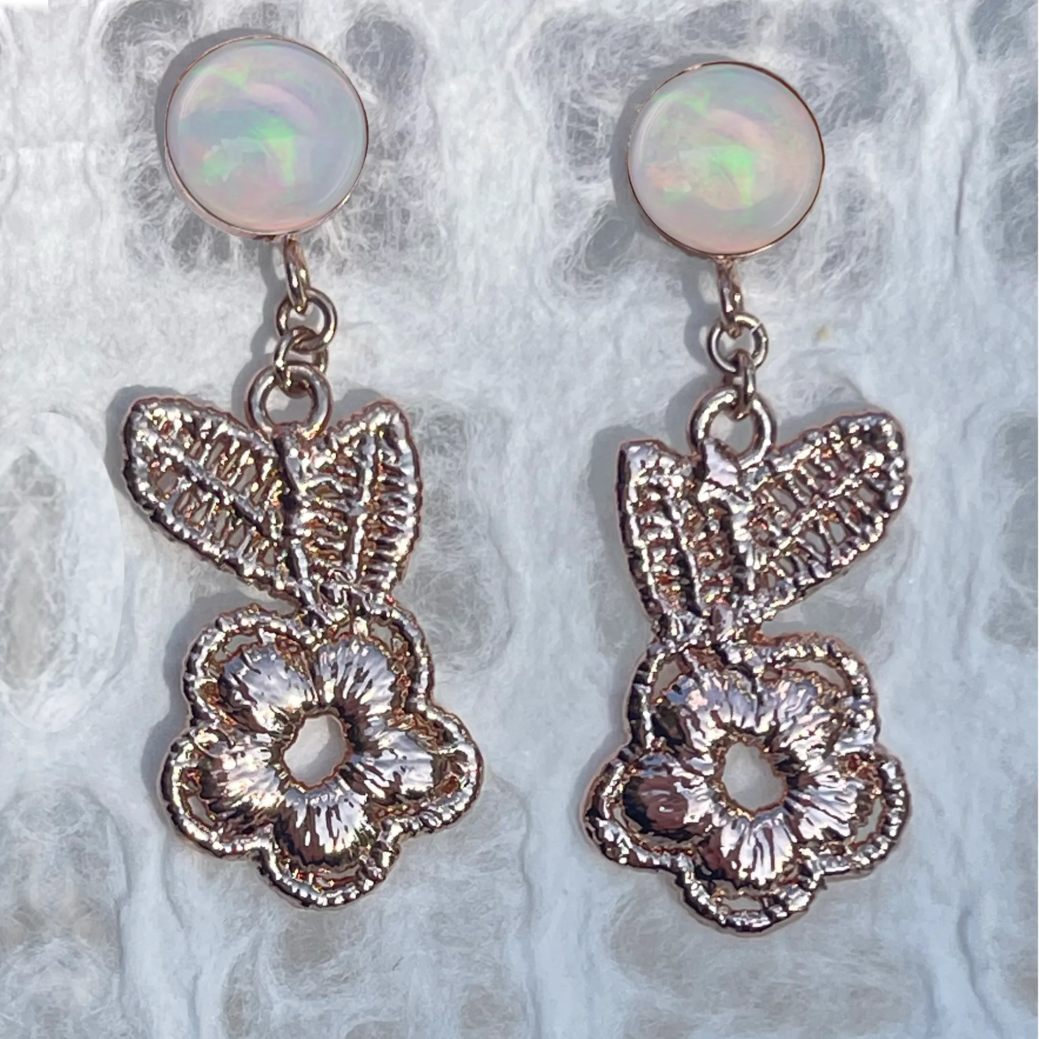 Elaine Opal Earrings