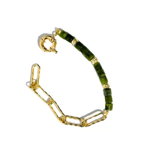 'Evening Summer' Peridot Bracelet