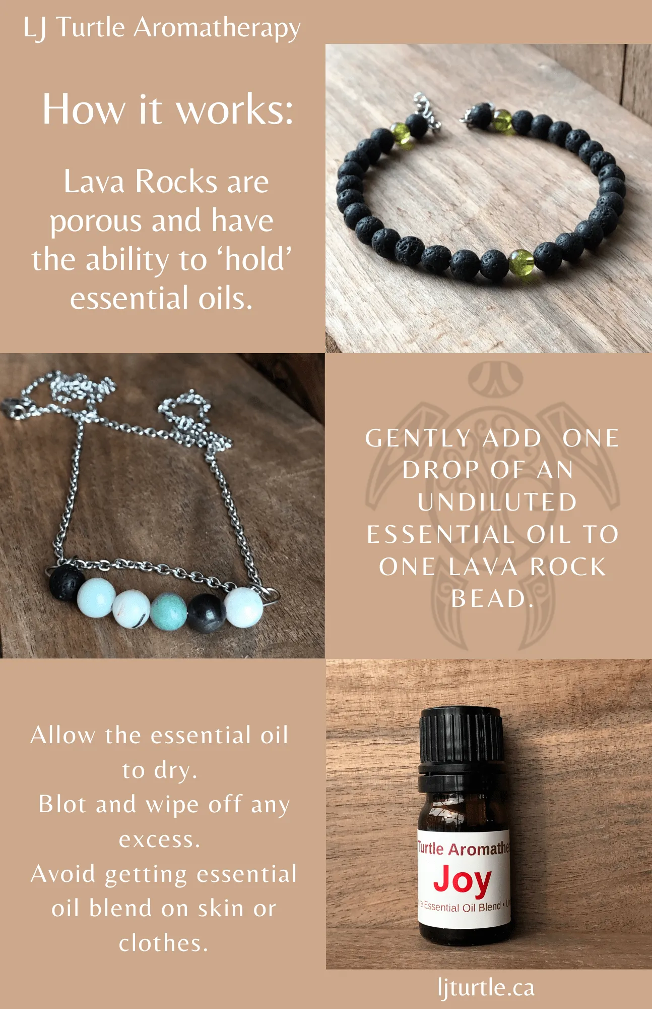 Financial & Spiritual Abundance | Peridot and Lava Cherry Quartz and Lava Bead Essential Oil Bracelet