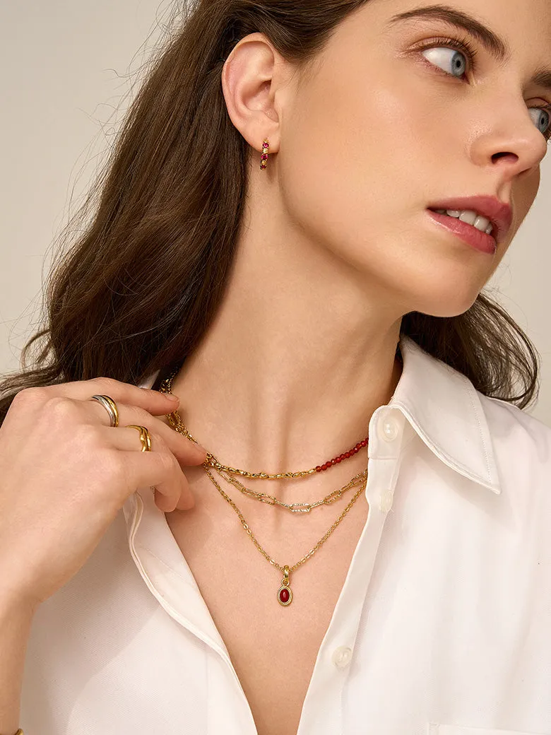 Red Coral Charm