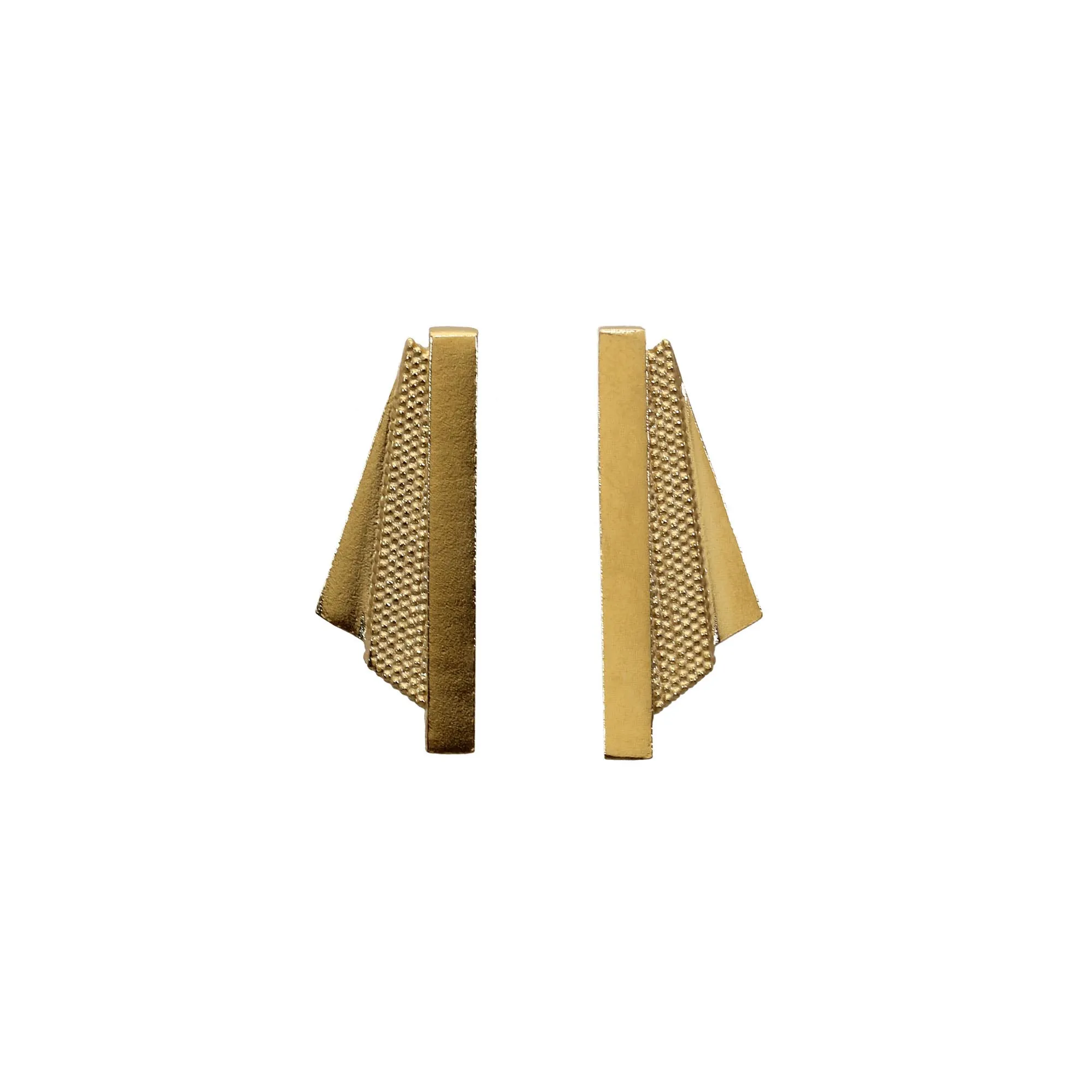 Ruptus Slab Large Stud Earrings