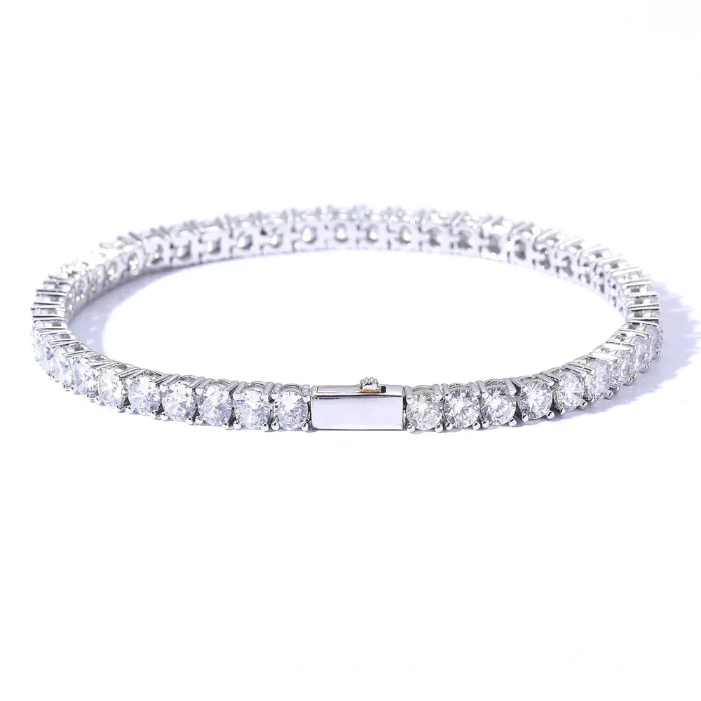 The Ice Age II® -  4mm Gold Tennis Bracelet